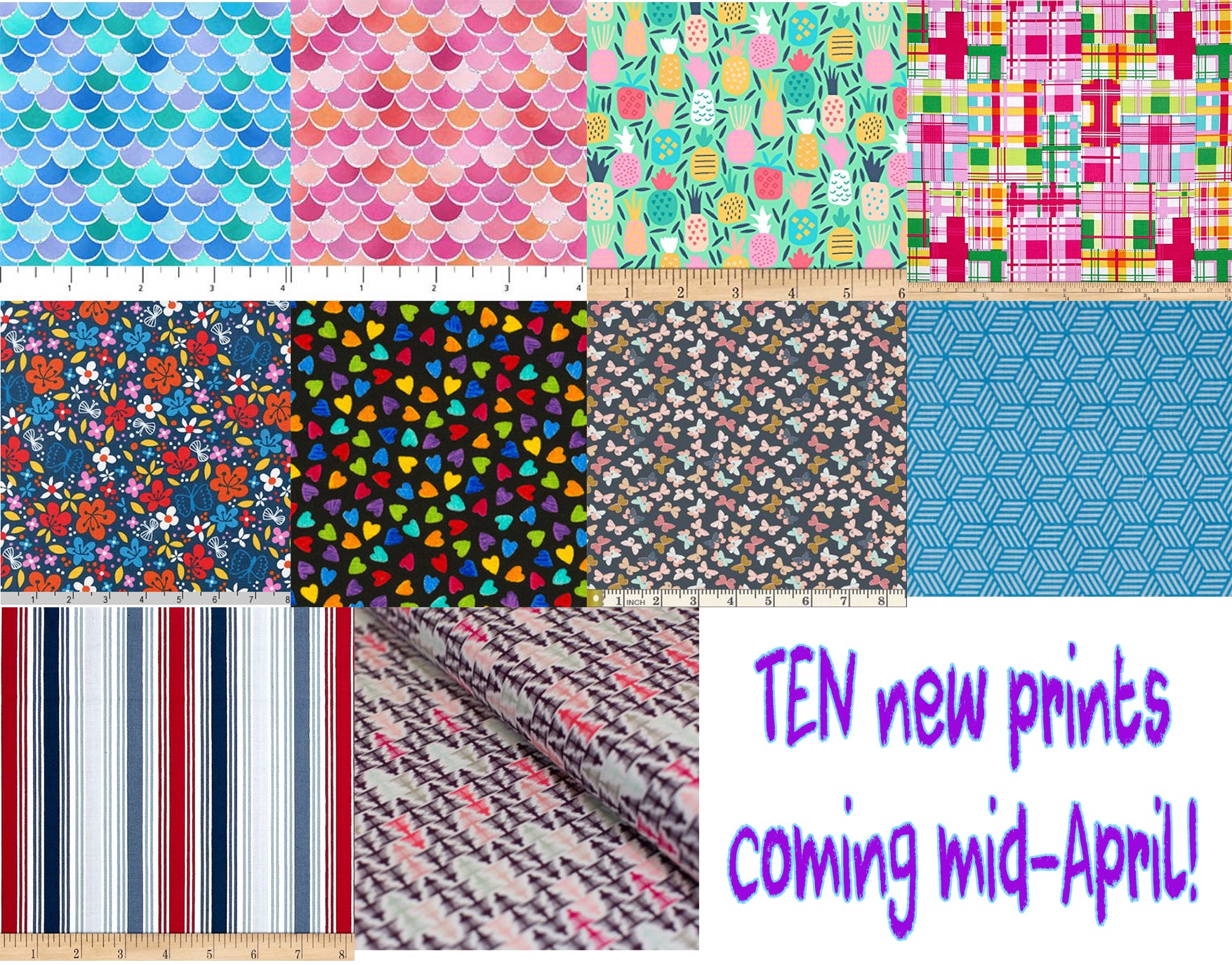 NEW FABRICS!