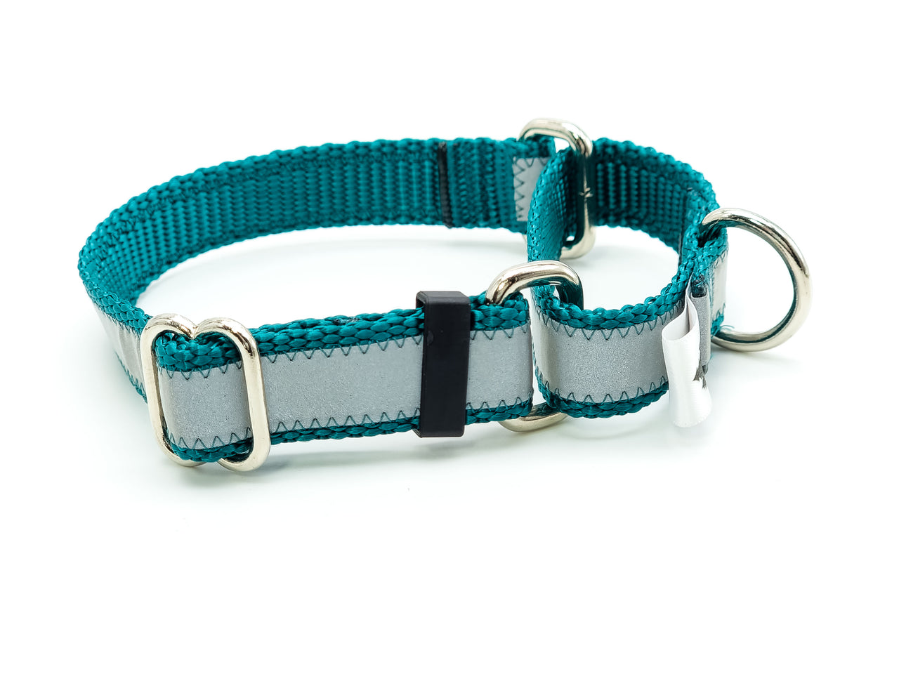 Teal Reflective Martingale - Small, Medium or XL
