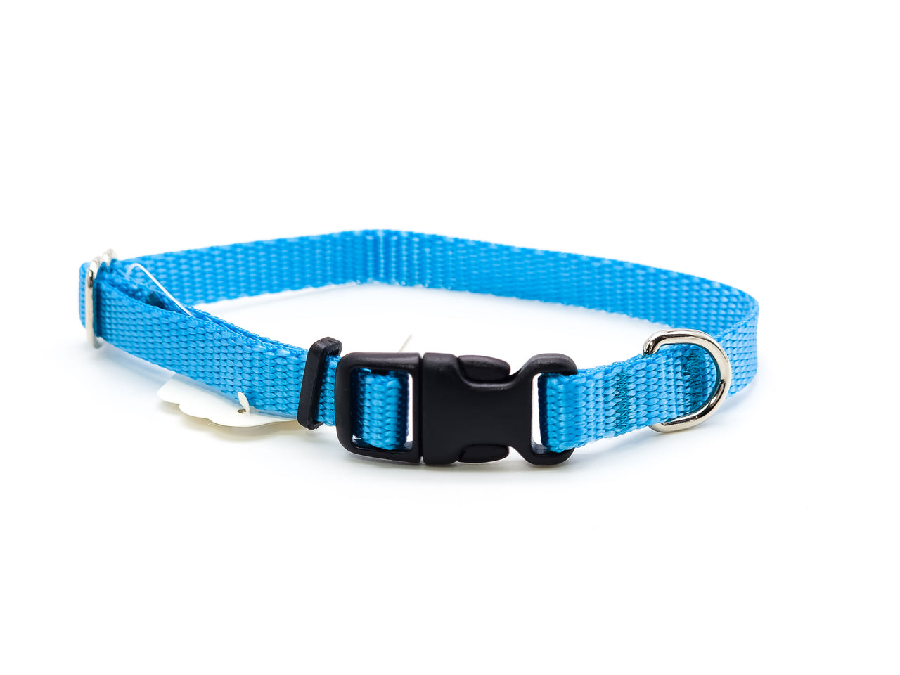 Ice Blue | Flat Side Release Collar | Small 8"-12" in 3/8" wide