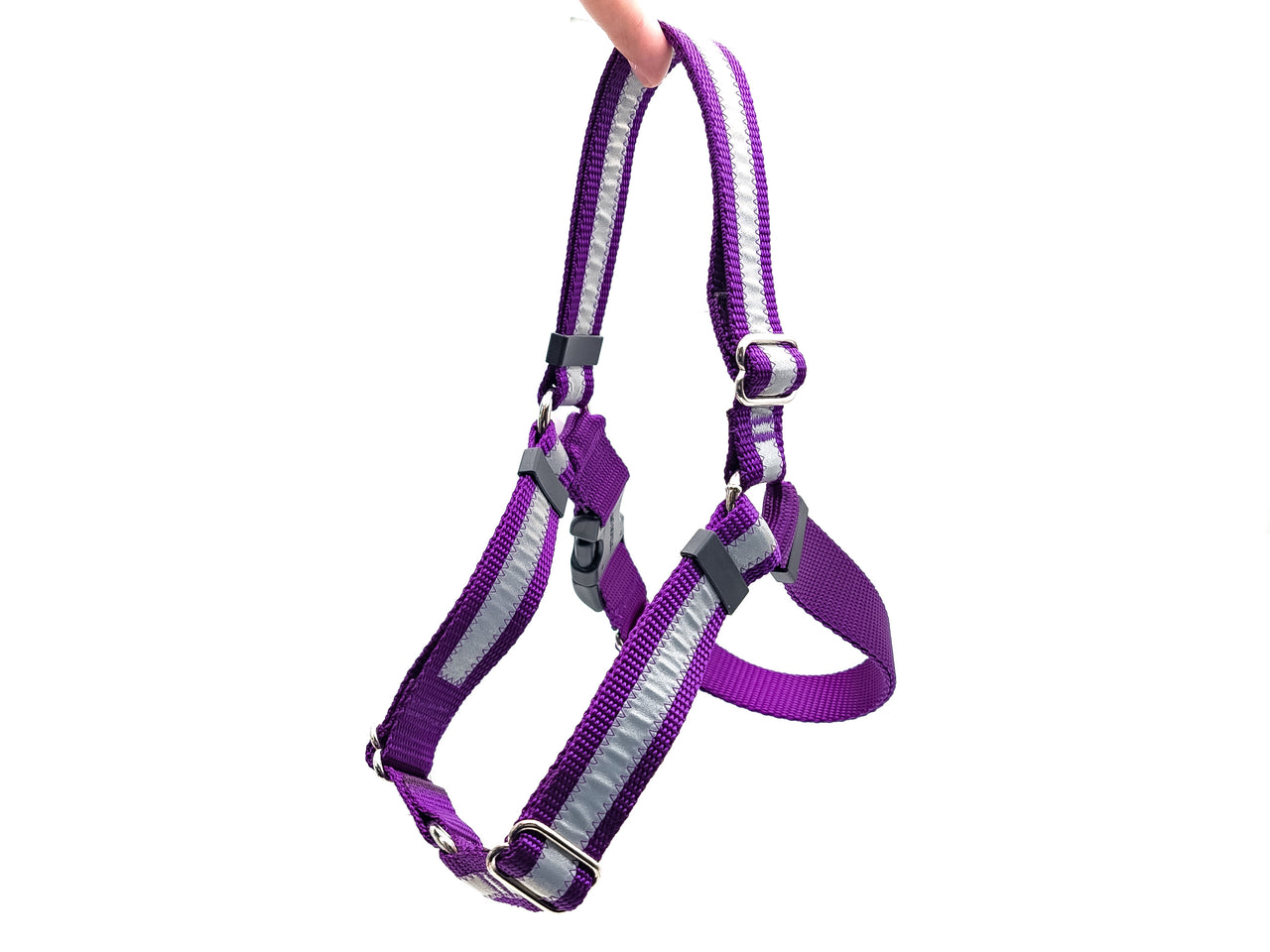 Reflective No Pull Harness - Extra Large - Purple