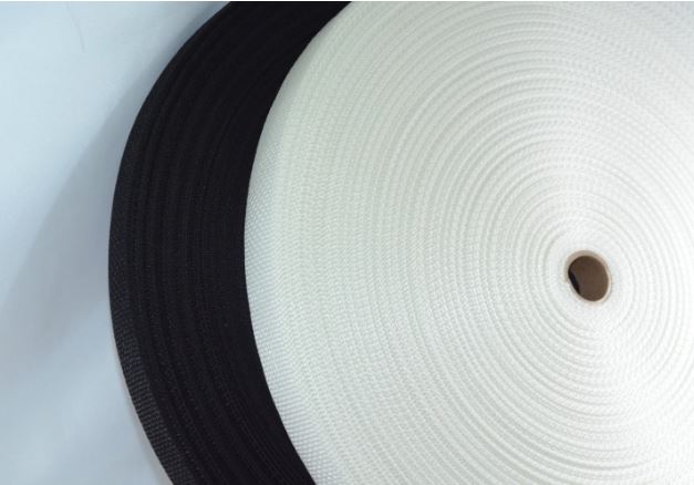 LIGHT WEIGHT Collar Webbing - by the yard | 3/8", 5/8", 3/4", 1", 1.5", 2" | Nylon or Polypropylene