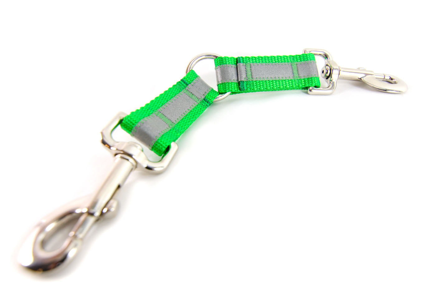 Fixed Leash Couplers, Y-Splitter, Reflective or Solid - Fox Valley Dog Collars