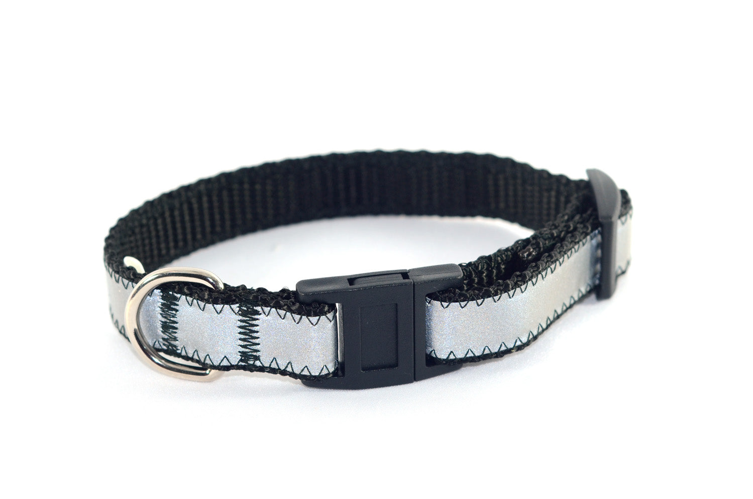 Reflective 5/8" Extra Wide Breakaway Cat Collar - Fox Valley Dog Collars