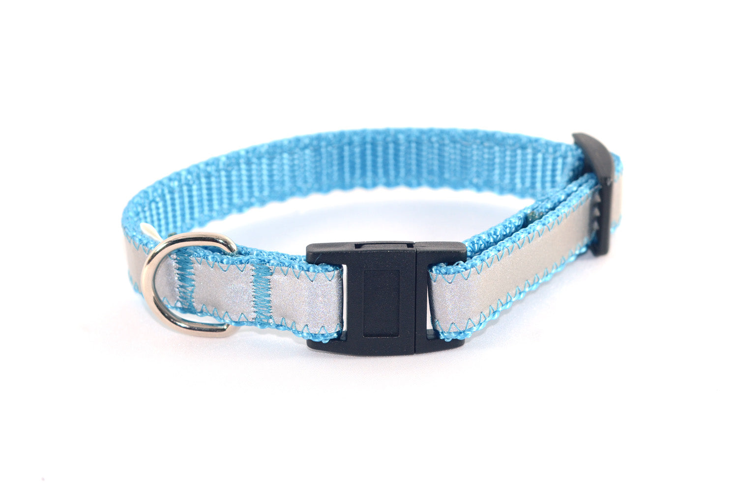 Reflective 5/8" Extra Wide Breakaway Cat Collar - Fox Valley Dog Collars