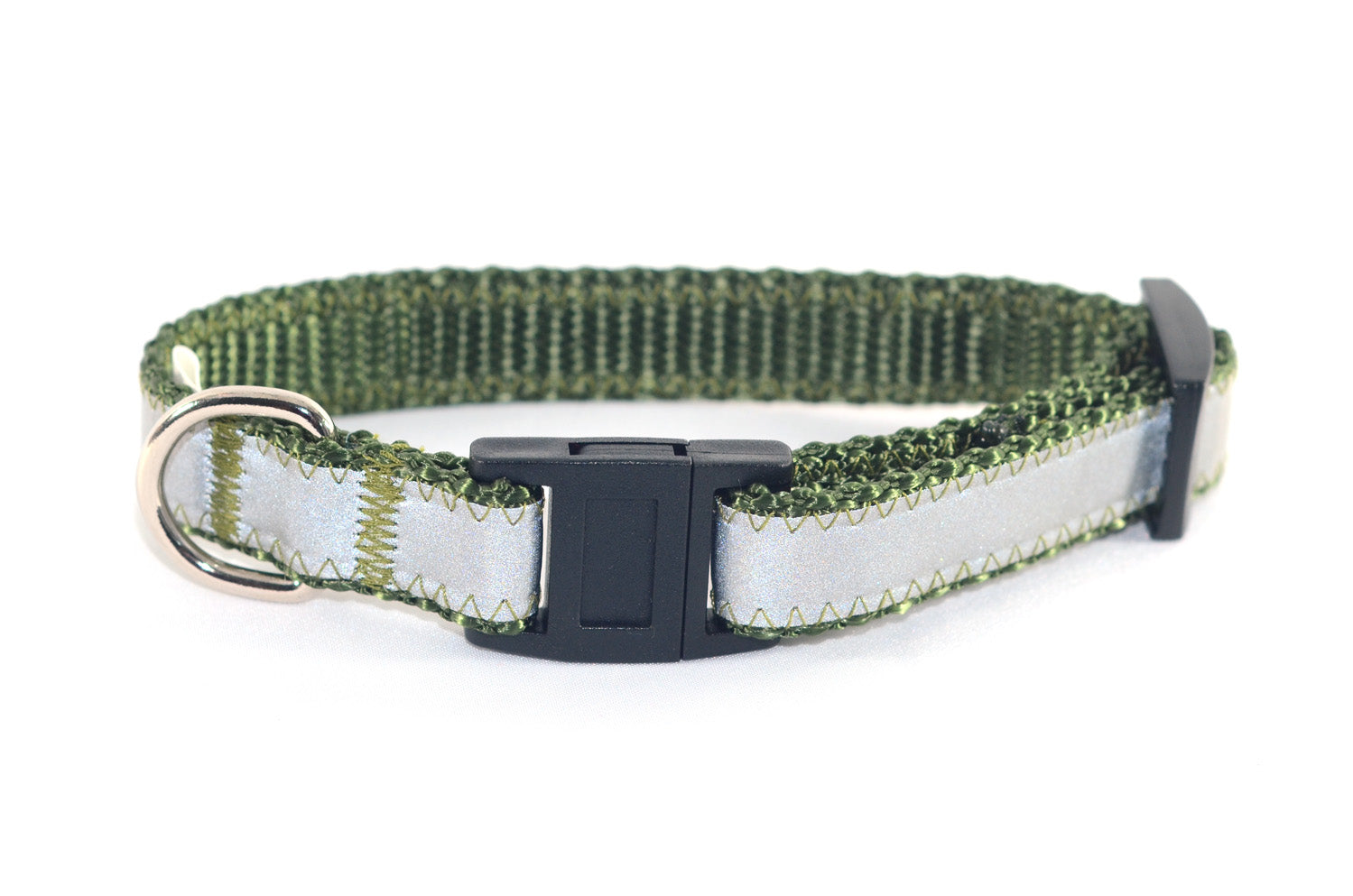 Reflective 5/8" Extra Wide Breakaway Cat Collar - Fox Valley Dog Collars