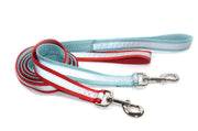 Reflective OR Solid Leashes - heavy duty webbing - made in the USA! - Fox Valley Pet Wear