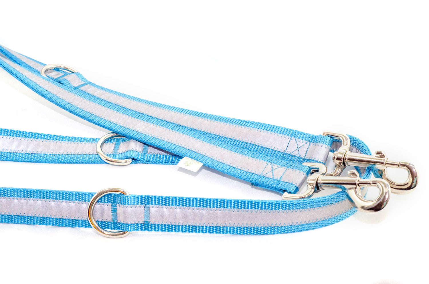 Multi Function Reflective OR Solid Leash - 7 or 8 Feet Long - Fox Valley Pet Wear
