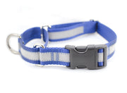 Quick Release Martingale Dog Collar | Solid or Reflective | 4 widths! - Fox Valley Pet Wear