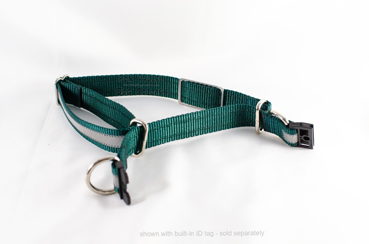 Semi-BREAKAWAY Reflective Martingale Dog Collar - Fox Valley Dog Collars