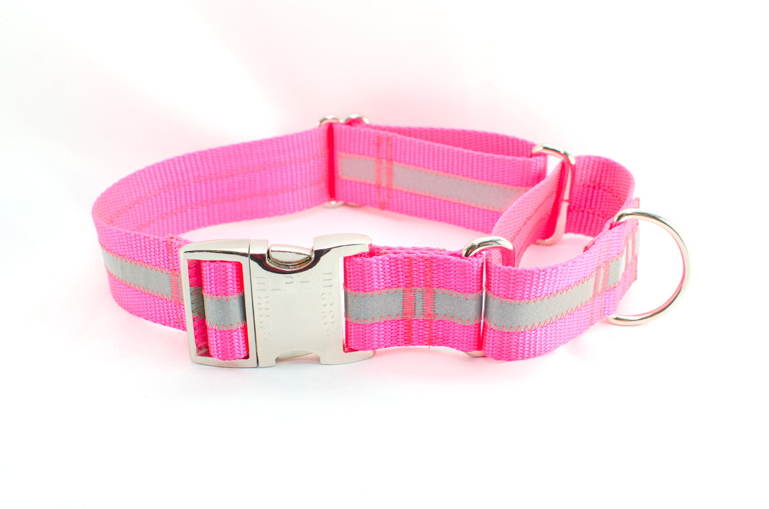 Quick Release Martingale Dog Collar | Solid or Reflective | 4 widths! - Fox Valley Pet Wear