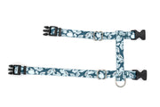 Choose-A-Print 5/8" wide Cat or Rabbit Harness, H-style - Fox Valley Pet Wear