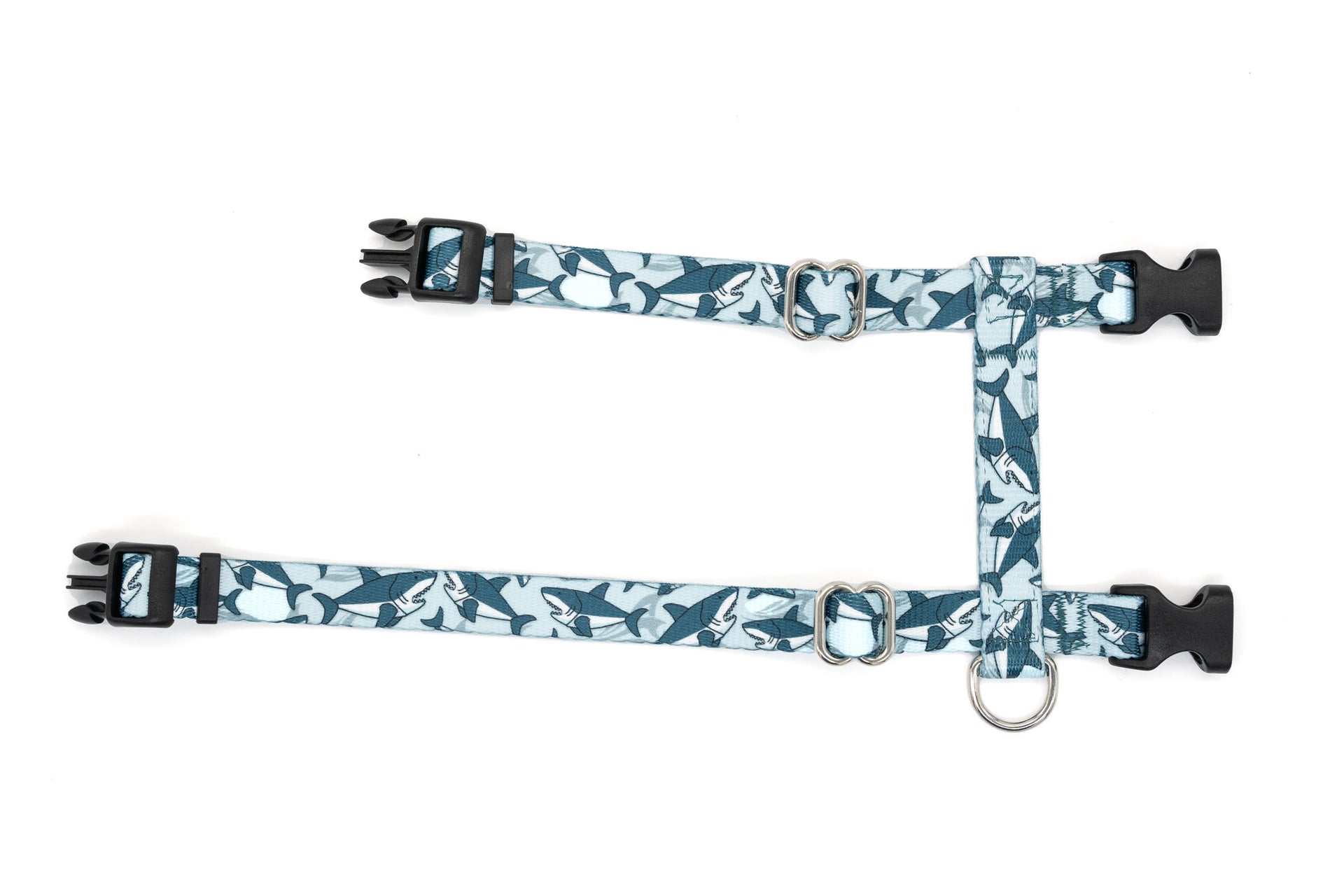Choose-A-Print 5/8" wide Cat or Rabbit Harness, H-style - Fox Valley Pet Wear