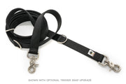 Multi Function Reflective OR Solid Leash - 7 or 8 Feet Long - Fox Valley Pet Wear