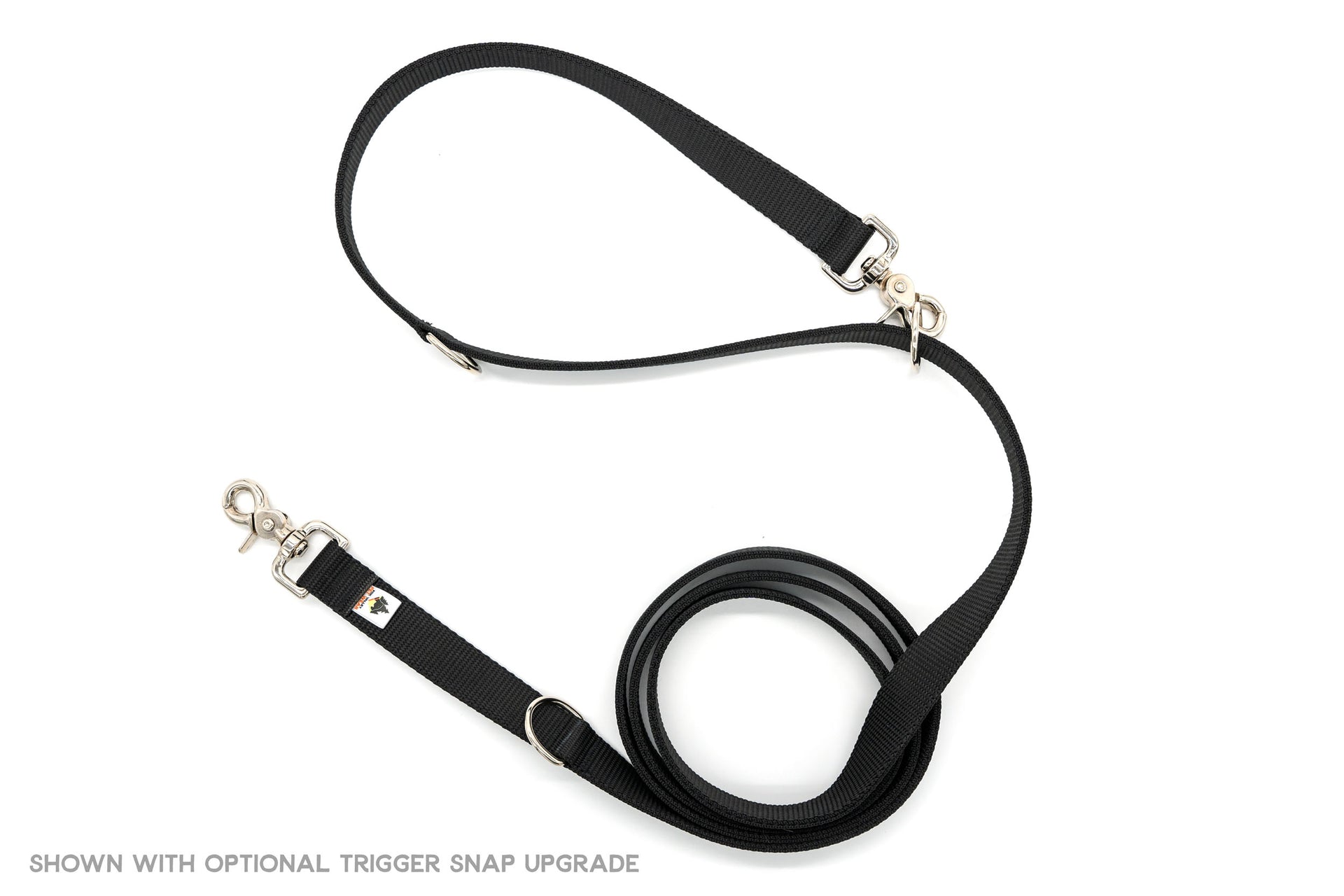 Multi Function Reflective OR Solid Leash - 7 or 8 Feet Long - Fox Valley Pet Wear