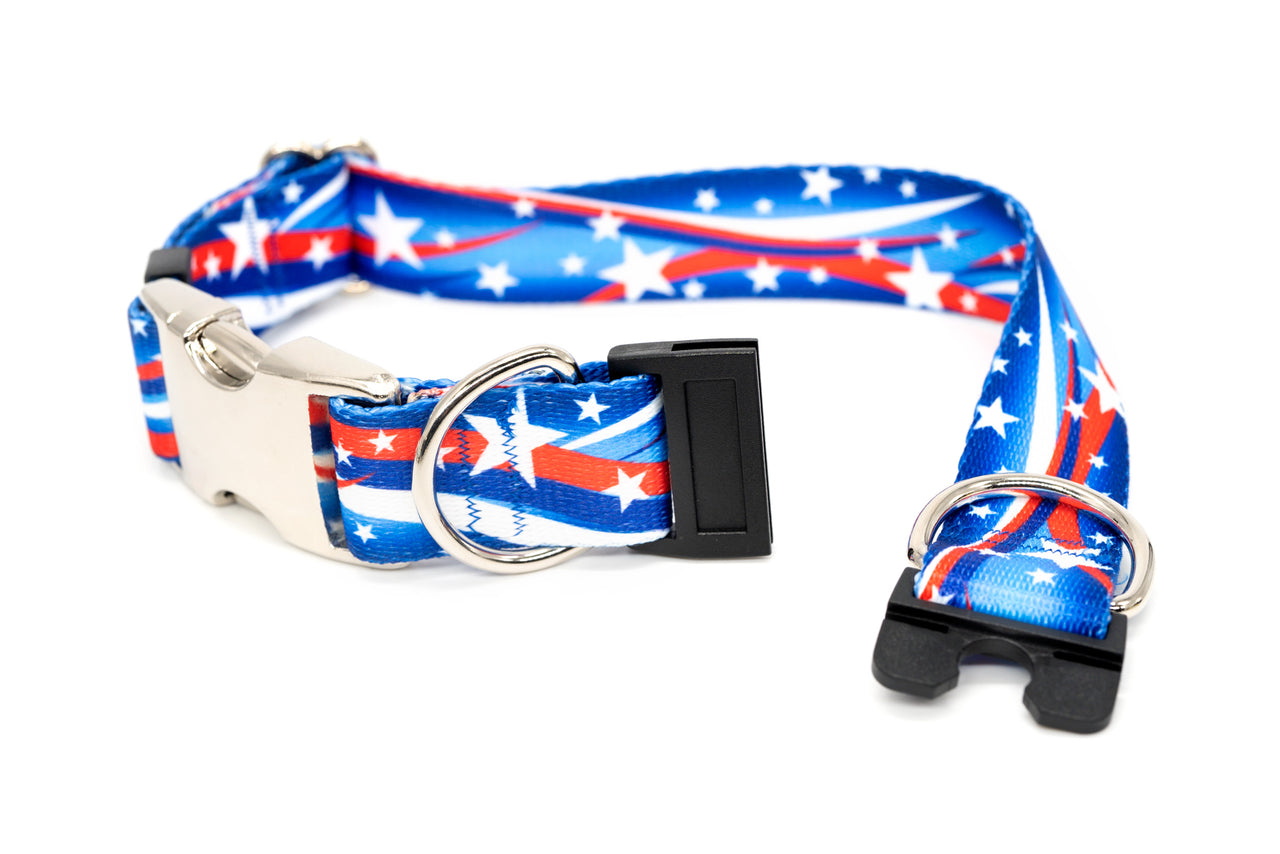 BREAKAWAY Personalized "Americana" Patterned Collar