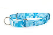 Patterned Webbing Martingale Dog Collar - 20 prints, made in the USA! - Fox Valley Pet Wear