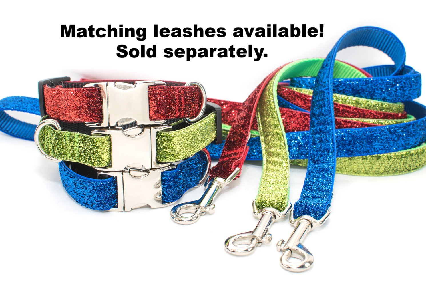 3/4" Sparkle & Bling Dog Collar - Fox Valley Dog Collars