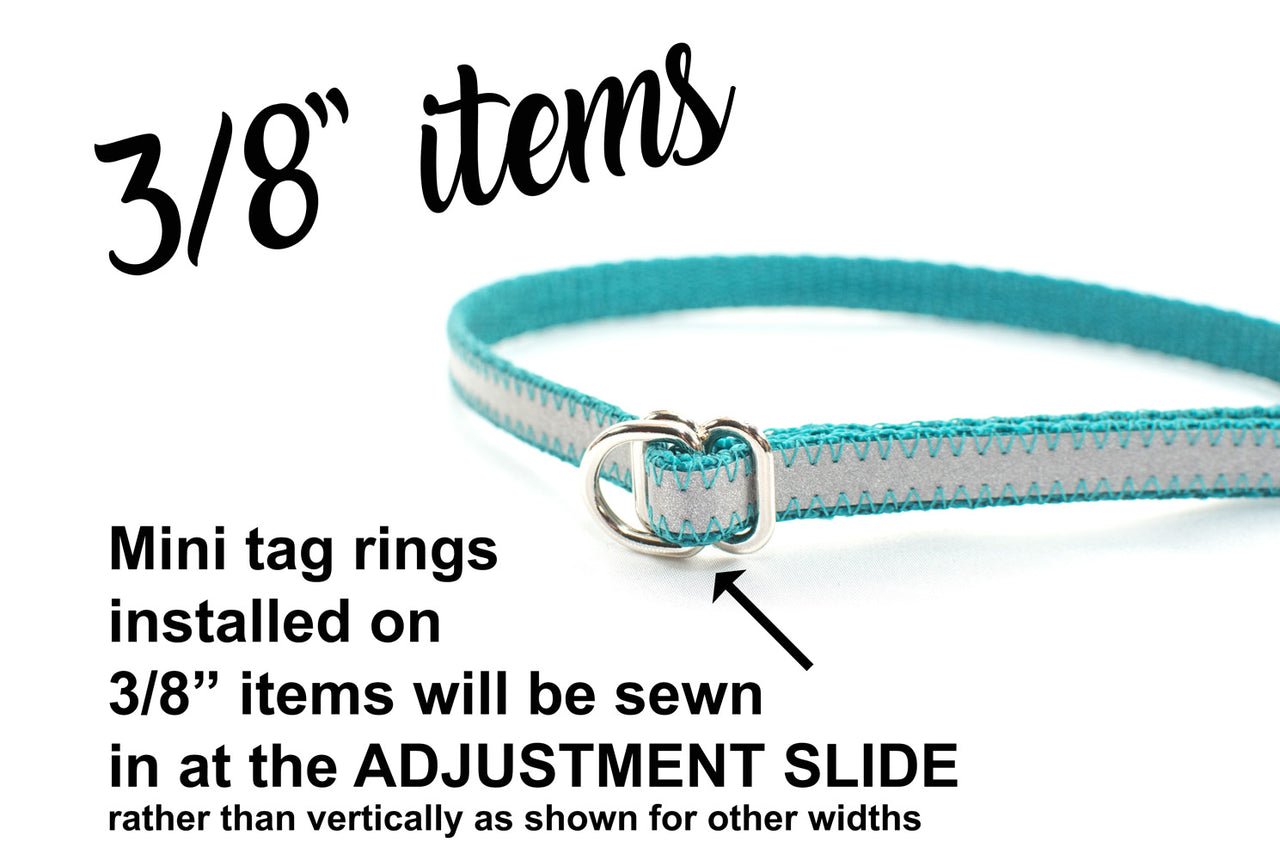 UPGRADE - Mini Tag Ring - Fox Valley Dog Collars