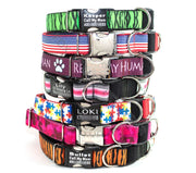 Choose-a-Print 1" BreakAway Dog Collar with Optional Personalization - Fox Valley Dog Collars