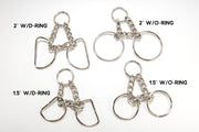 Nickel Plated Martingale Half-Check Chains - Fox Valley Pet Wear