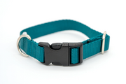 Flat Buckle / Adjustable Side Release Collar | Solid or Reflective | 4 widths! - Fox Valley Pet Wear