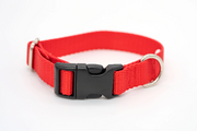 Flat Buckle / Adjustable Side Release Collar | Solid or Reflective | 4 widths! - Fox Valley Pet Wear