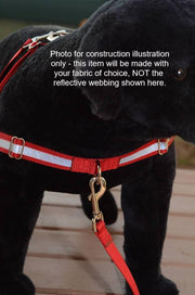 Choose-A-Fabric Dual-Attach No-Pull Harness™ - Fox Valley Dog Collars
