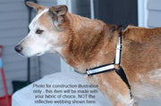 Choose-A-Fabric Dual-Attach No-Pull Harness™ - Fox Valley Dog Collars