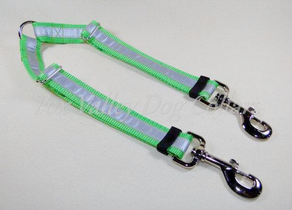 Leash Splitter / Coupler to Walk 2 dogs with 1 Leash - Fox Valley Dog Collars