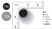 Round Stainless Steel Pet ID Tag - by Boomerang - Fox Valley Dog Collars