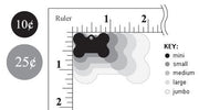 Bone Shaped Stainless Steel Pet ID Tag - by Boomerang - Fox Valley Dog Collars