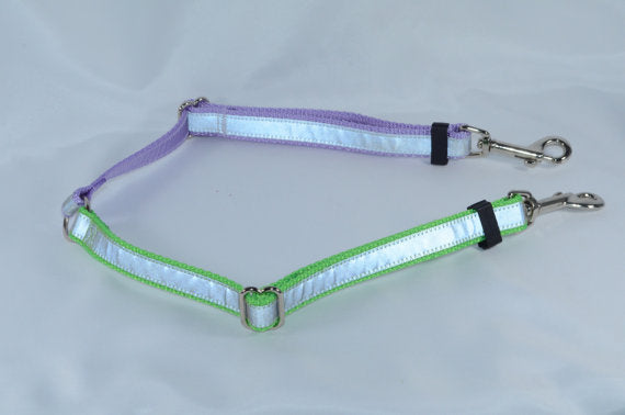 Leash Splitter / Coupler to Walk 2 dogs with 1 Leash - Fox Valley Dog Collars