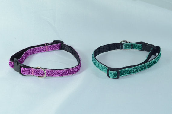 Sparkle & Bling Tiny Dog Collar - Fox Valley Dog Collars