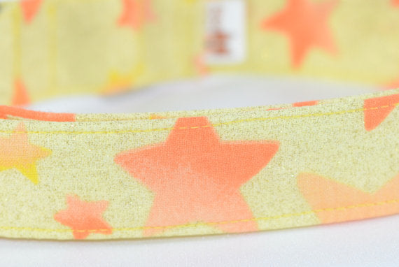 Shooting Stars Metallic Flecked Adjustable Dog Collar - Fox Valley Pet Wear