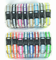 Flat Buckle / Adjustable Side Release Collar | Solid or Reflective | 4 widths! - Fox Valley Pet Wear