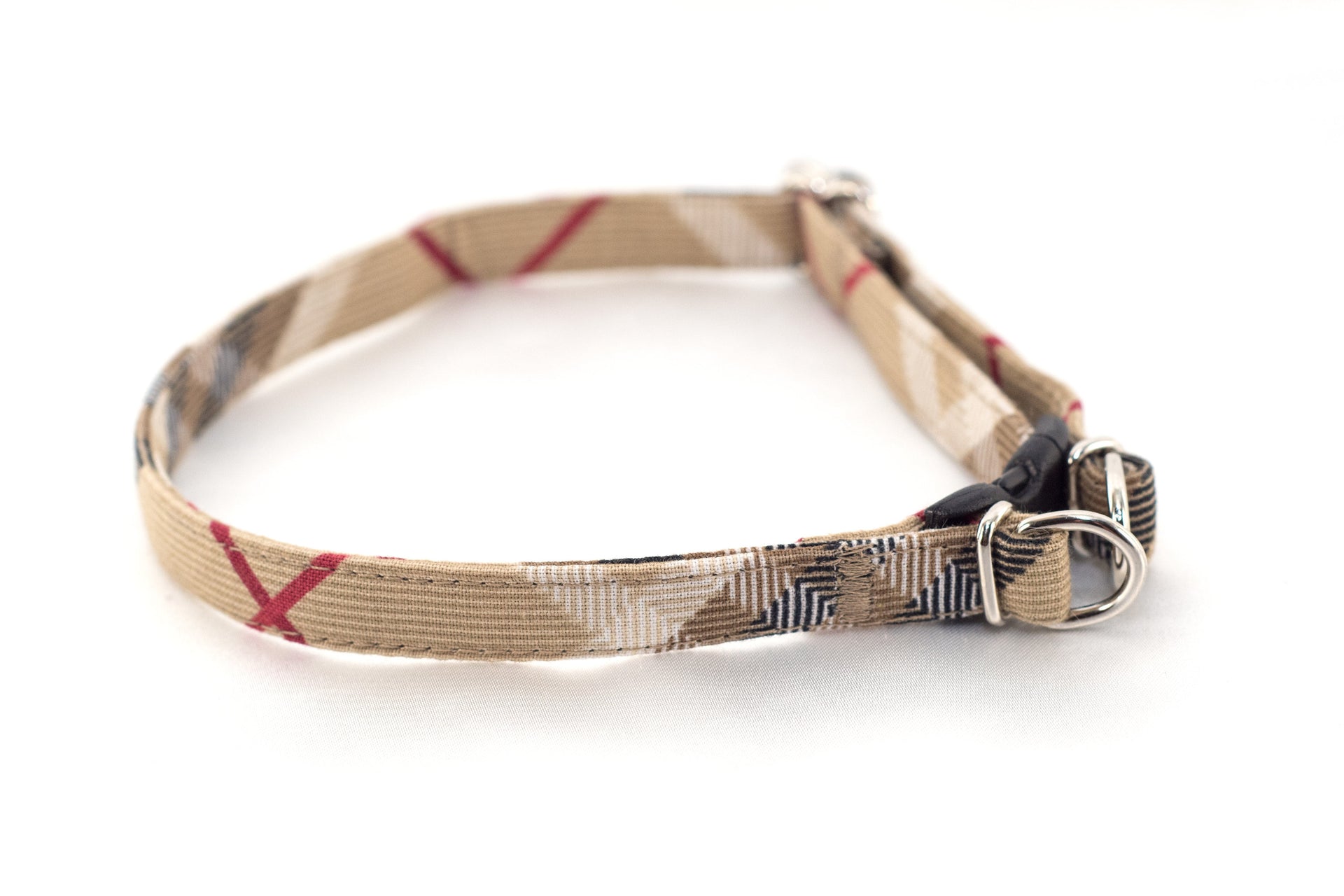3/8" Choose-a-Fabric BreakAway Dog Collar - for small dogs - Fox Valley Dog Collars