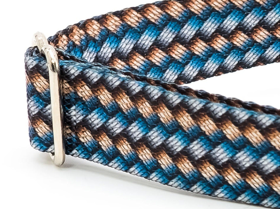 Woven Metal | Flat Side Release Collar | Large 14"-23" in 1" wide