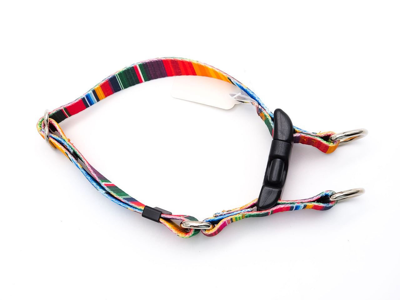 Serape | Double-D-ring Side Release Collar | Medium 12"-18" in 1" wide
