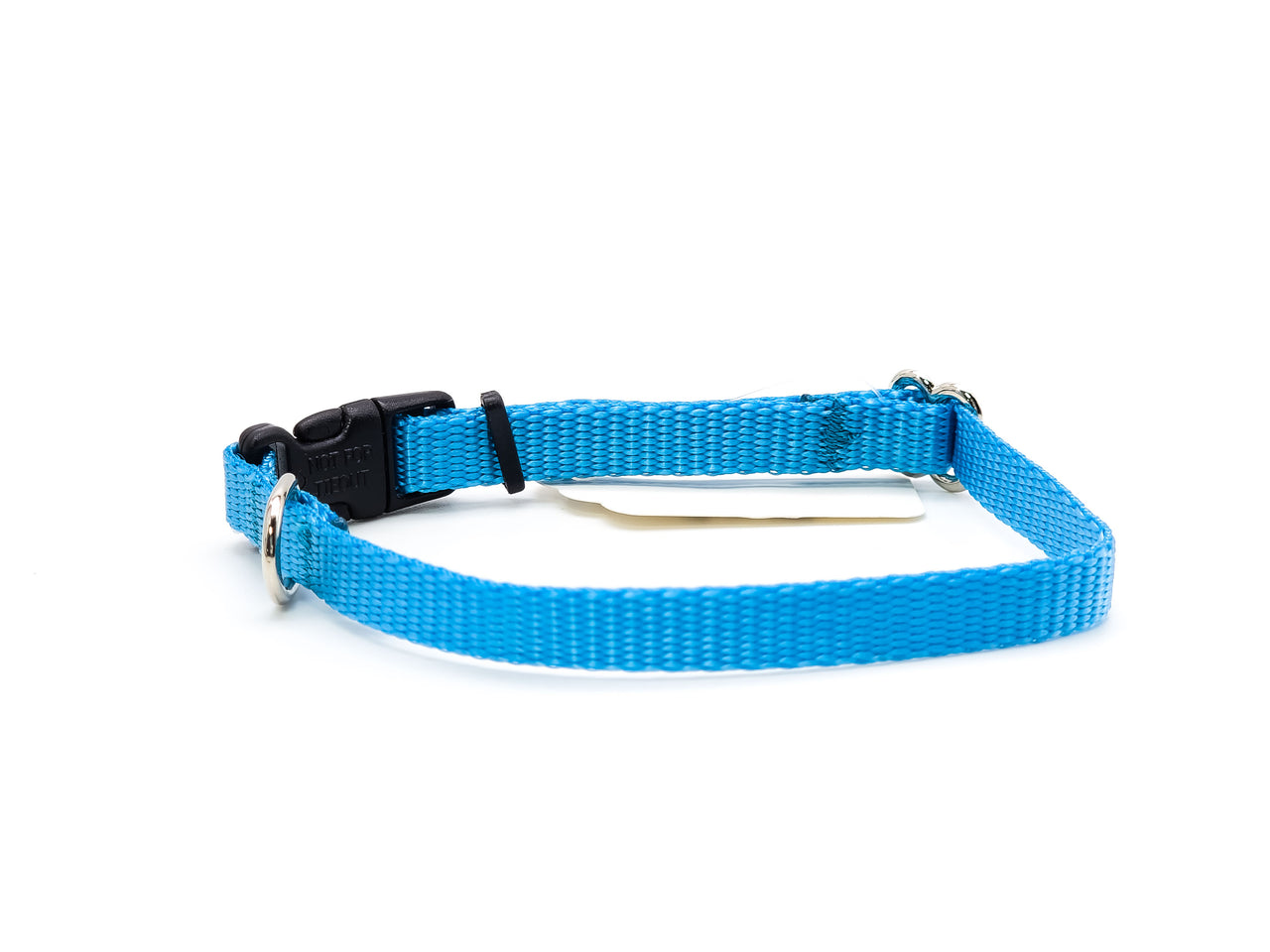 Ice Blue | Flat Side Release Collar | Small 8"-12" in 3/8" wide