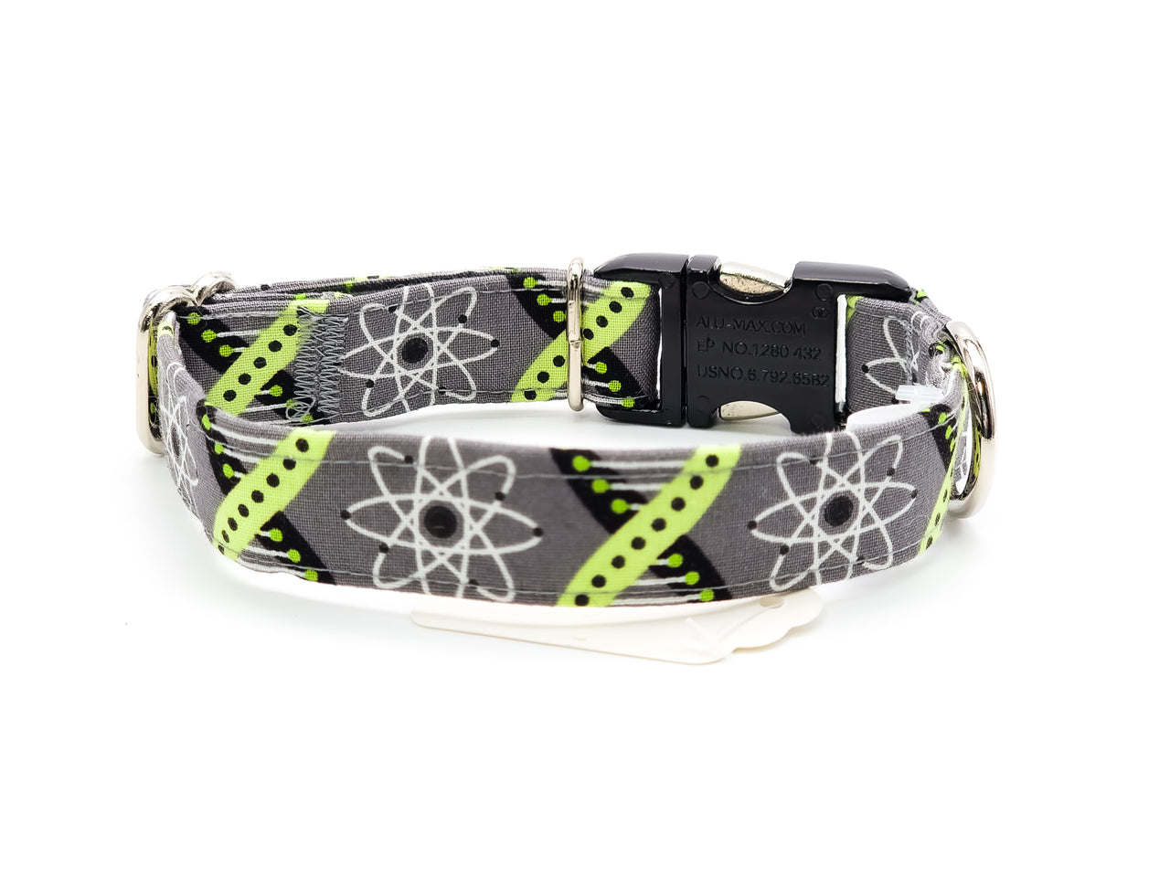 Science Geek | Flat Side Release Collar | Small 9"-13" in 3/4" wide