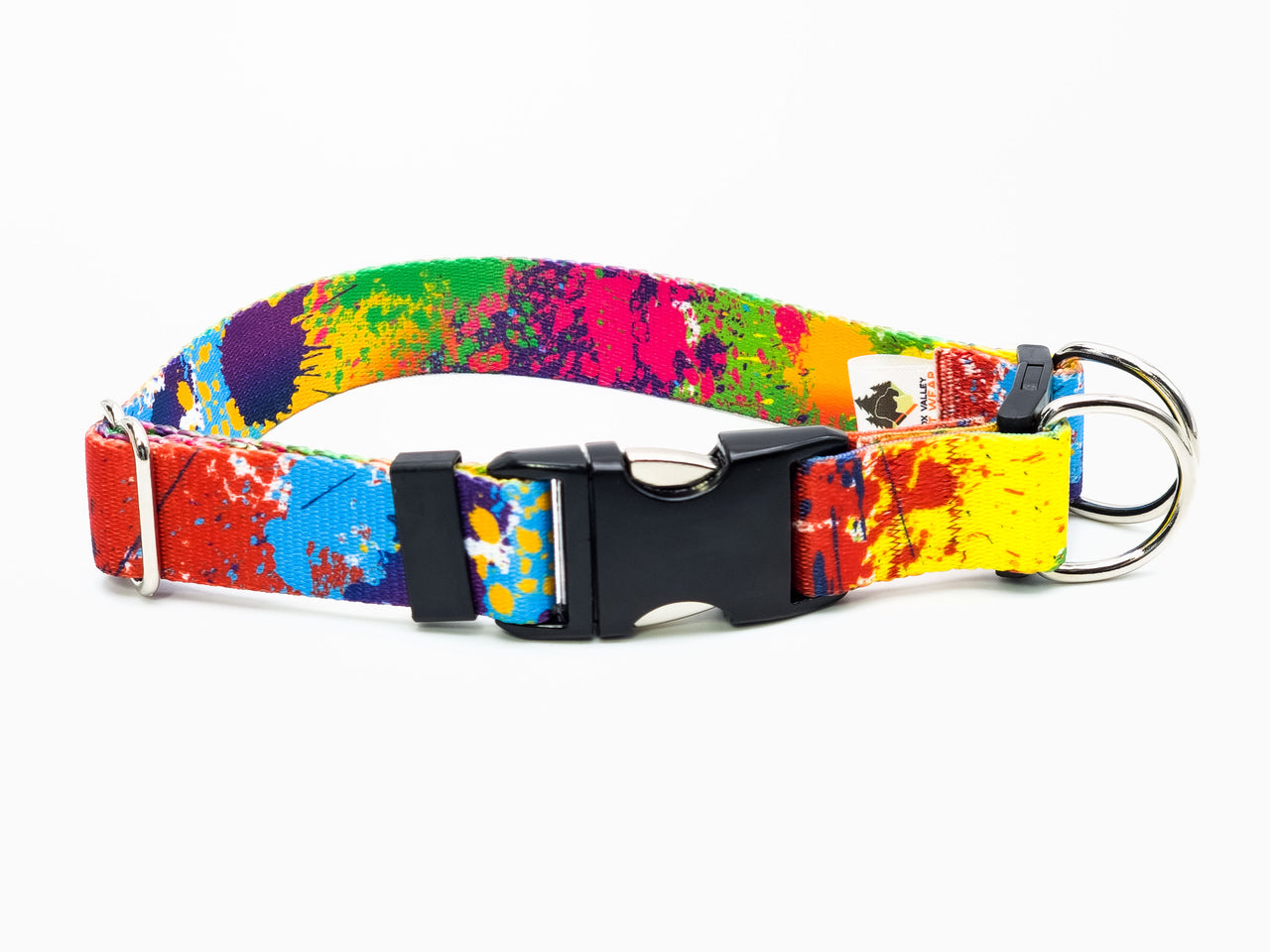 BREAKAWAY Personalized "Paint Splatter" Dog Collar