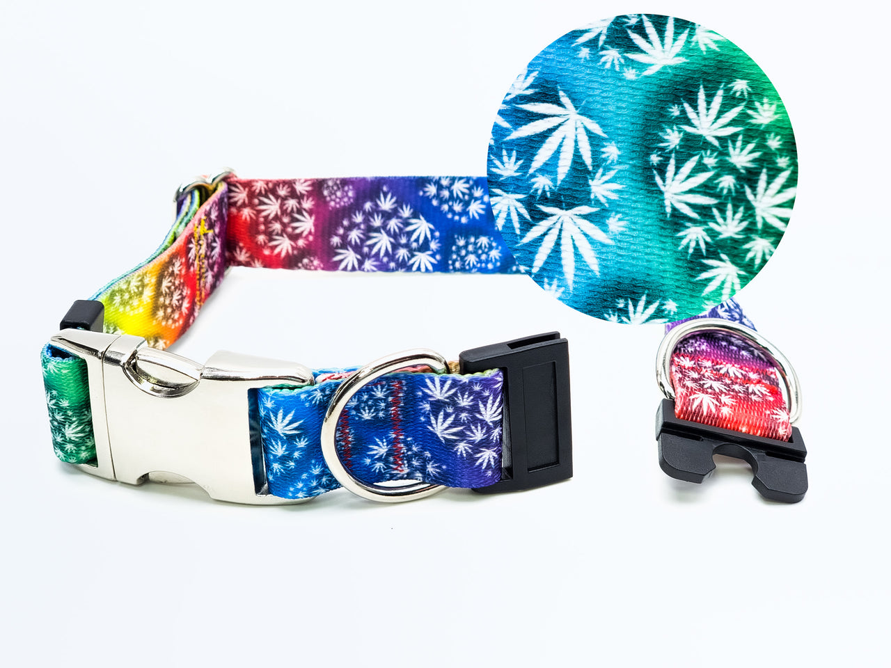 BREAKAWAY Personalized "Groovy Ganja" Dog Collar