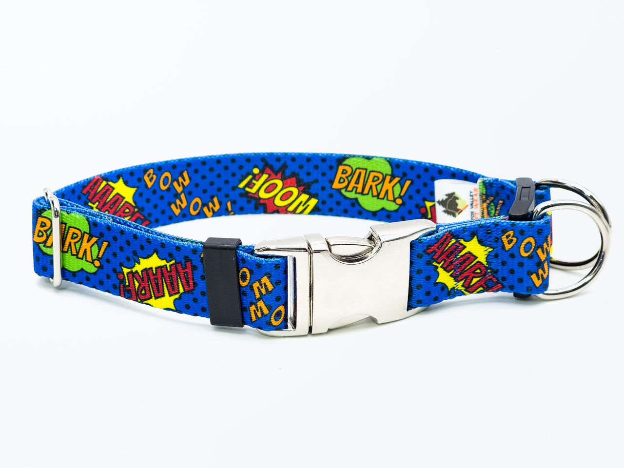 BREAKAWAY Personalized "Super Dog!" Dog Collar