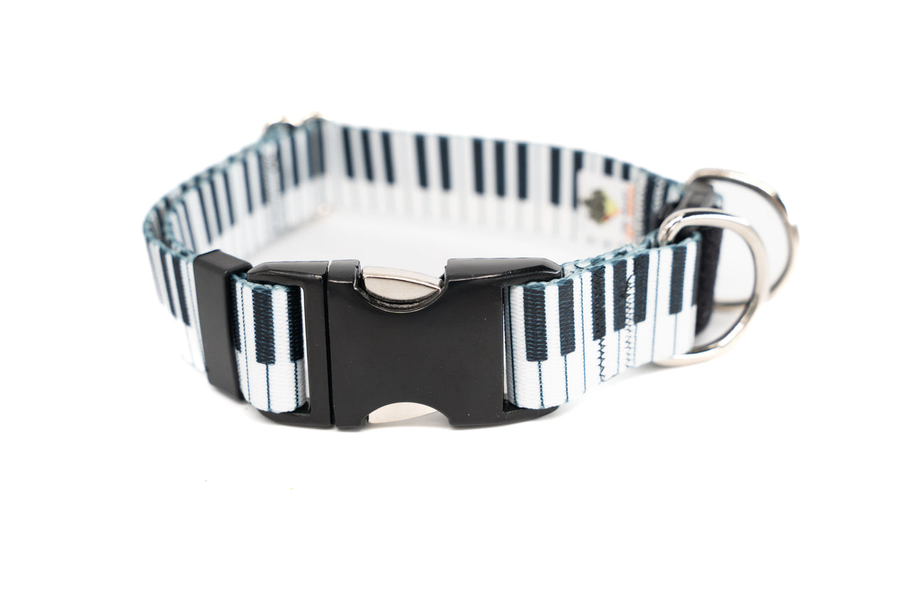 BREAKAWAY Personalized "Piano Keys" Patterned Collar | Limited Edition