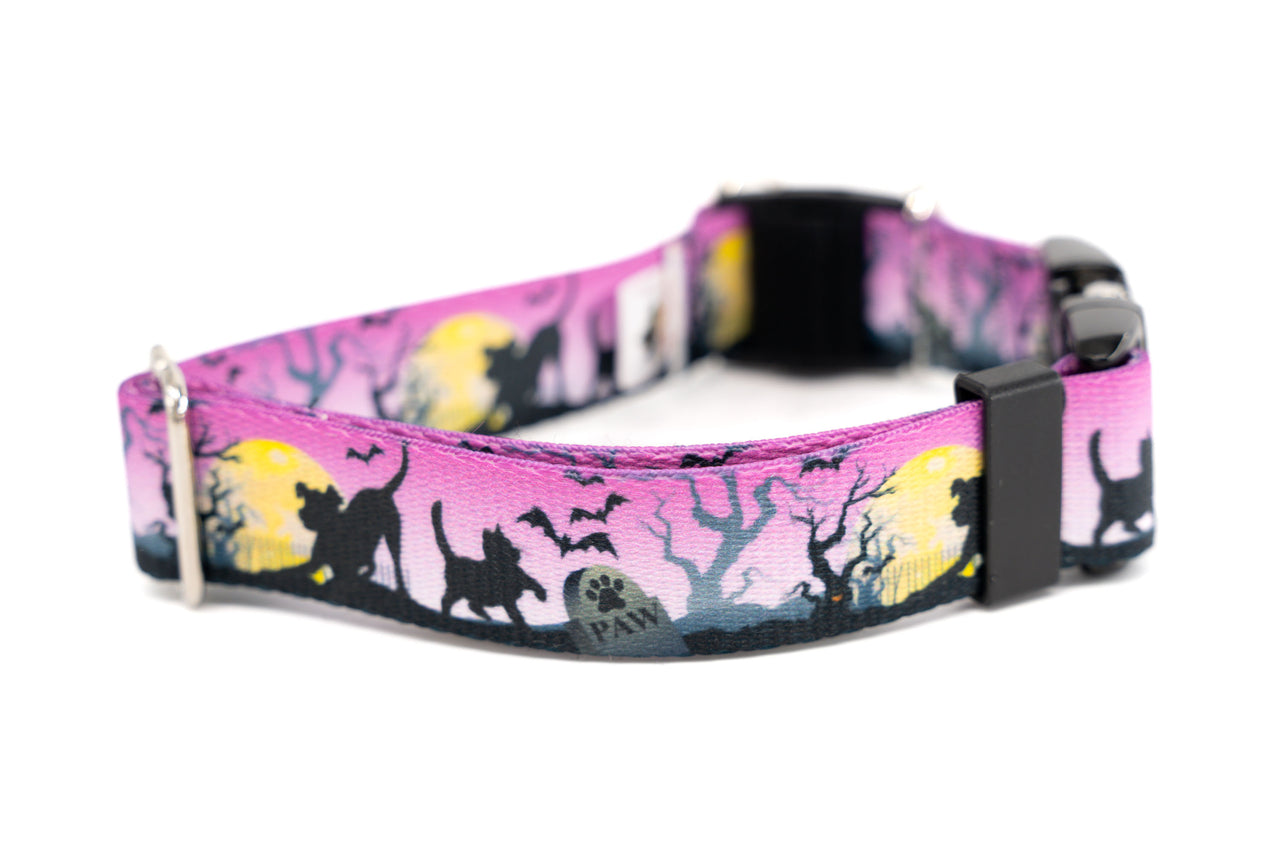 BREAKAWAY Personalized "Spooky Graveyard" Patterned Collar | Limited Edition