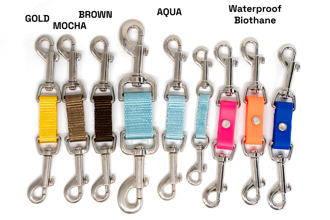 CLEARANCE - Harness to Collar Safety Clip | leash back-up connection