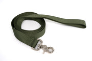 6ft Olive Drab leash with Trigger Snap - Fox Valley Pet Wear