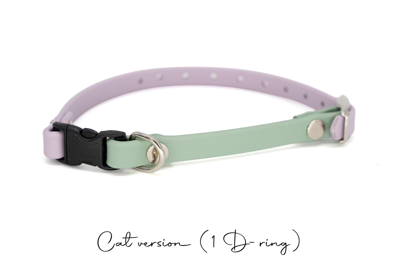 Breakaway Biothane Collar | 3/8" wide for small dogs or cats | waterproof