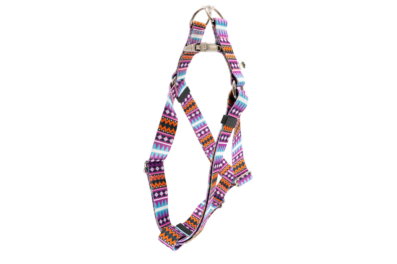Santa Fe - Step-In Harness | 1" wide | Large | Silver metal buckle