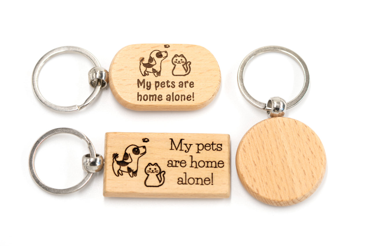 Home Alone Pet Rescue Keychain